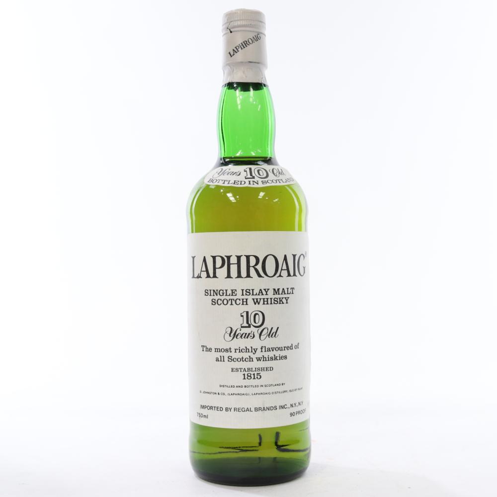 Laphroaig 10 Year Old 1980s / Regal Brands Import, US