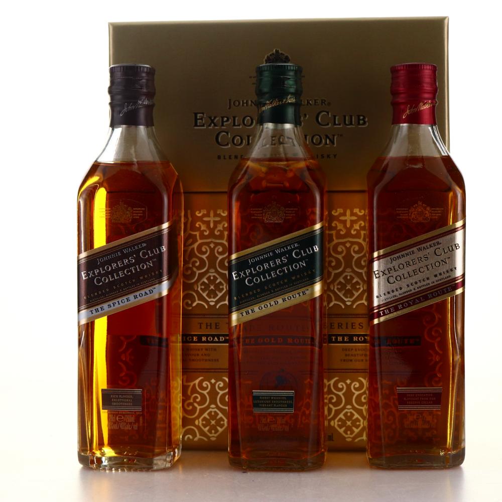 Johnnie Walker Explorer's Club Collection 3 x 20cl