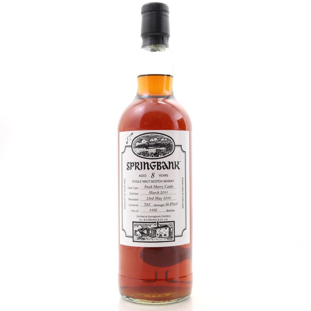 Springbank 2011 Fresh Sherry Cask 8 Year Old / Open Day 2019