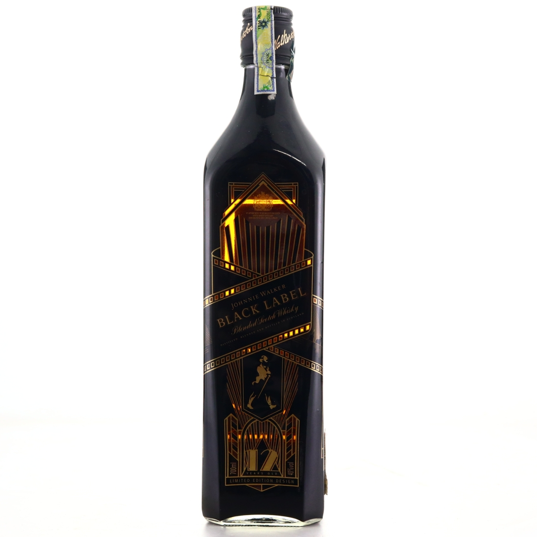 Johnnie Walker Black Label 12 Year Old / Art Deco Limited Edition.