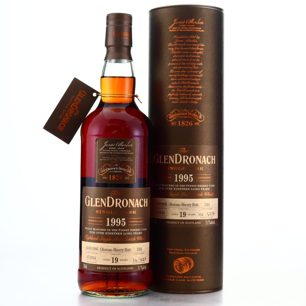 Glendronach 1995 Single Oloroso Cask 19 Year Old #2381 75cl / US Import