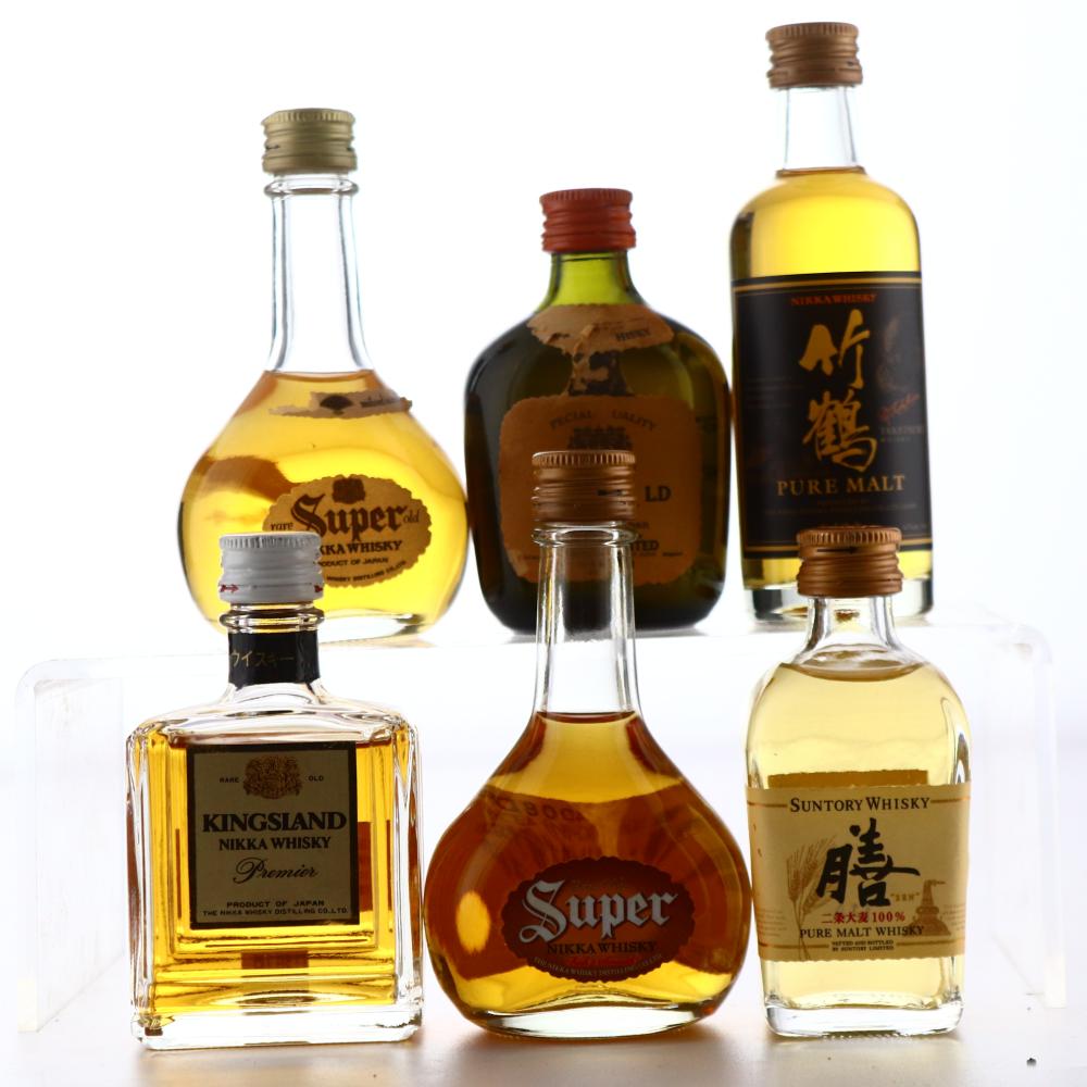 Japanese Whisky Miniature x 6