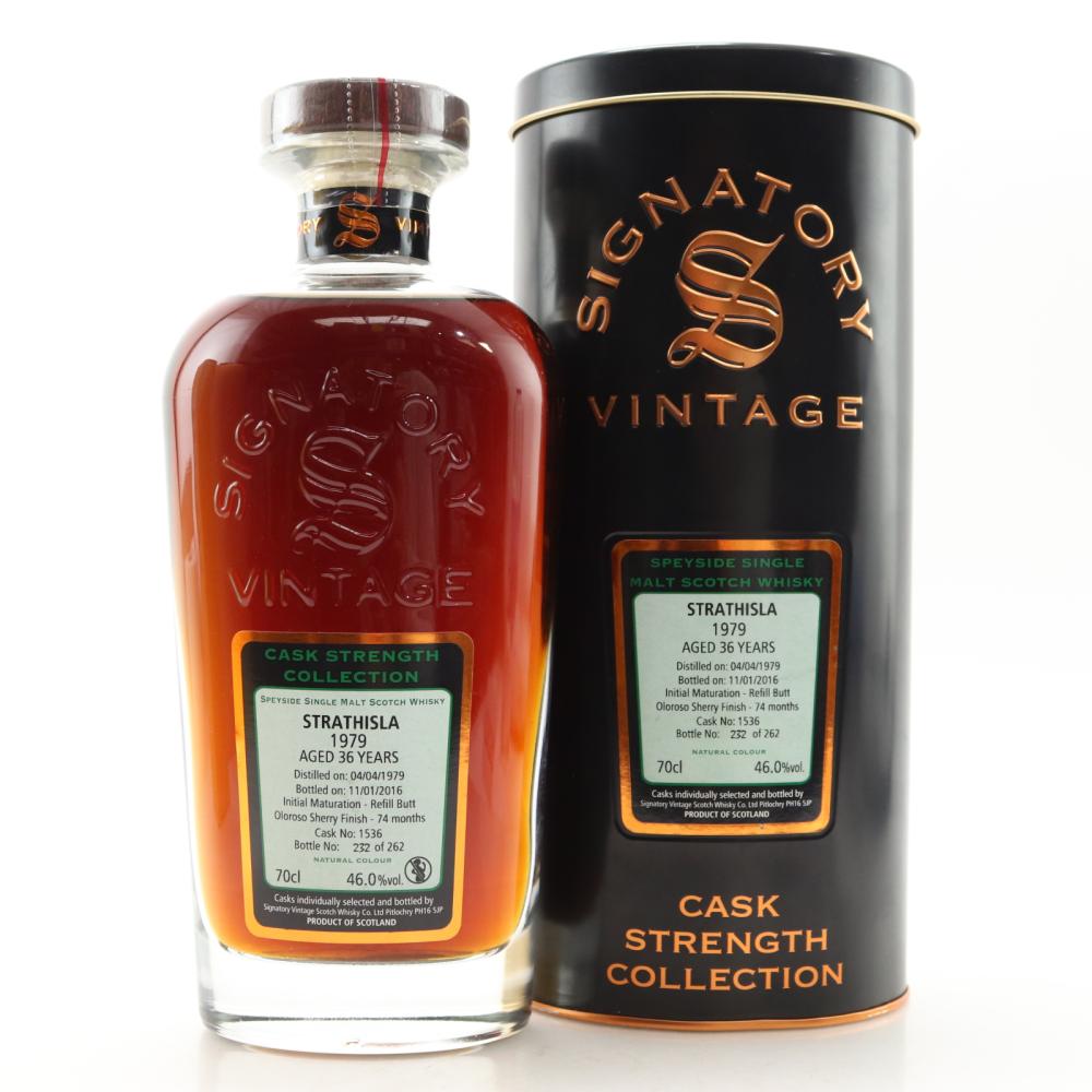 Strathisla 1979 Signatory Vintage 36 Year Old Cask Strength