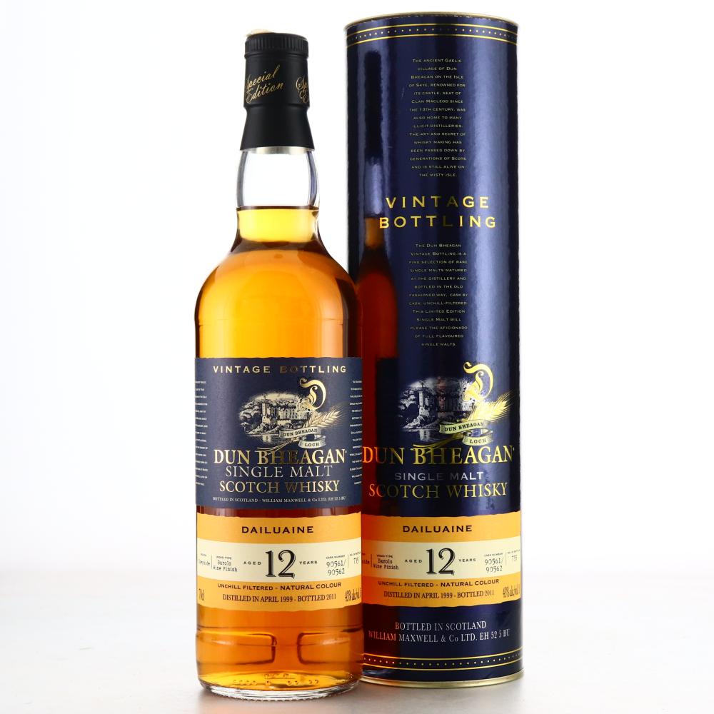 Dailuaine 1999 Dun Bheagan 12 Year Old