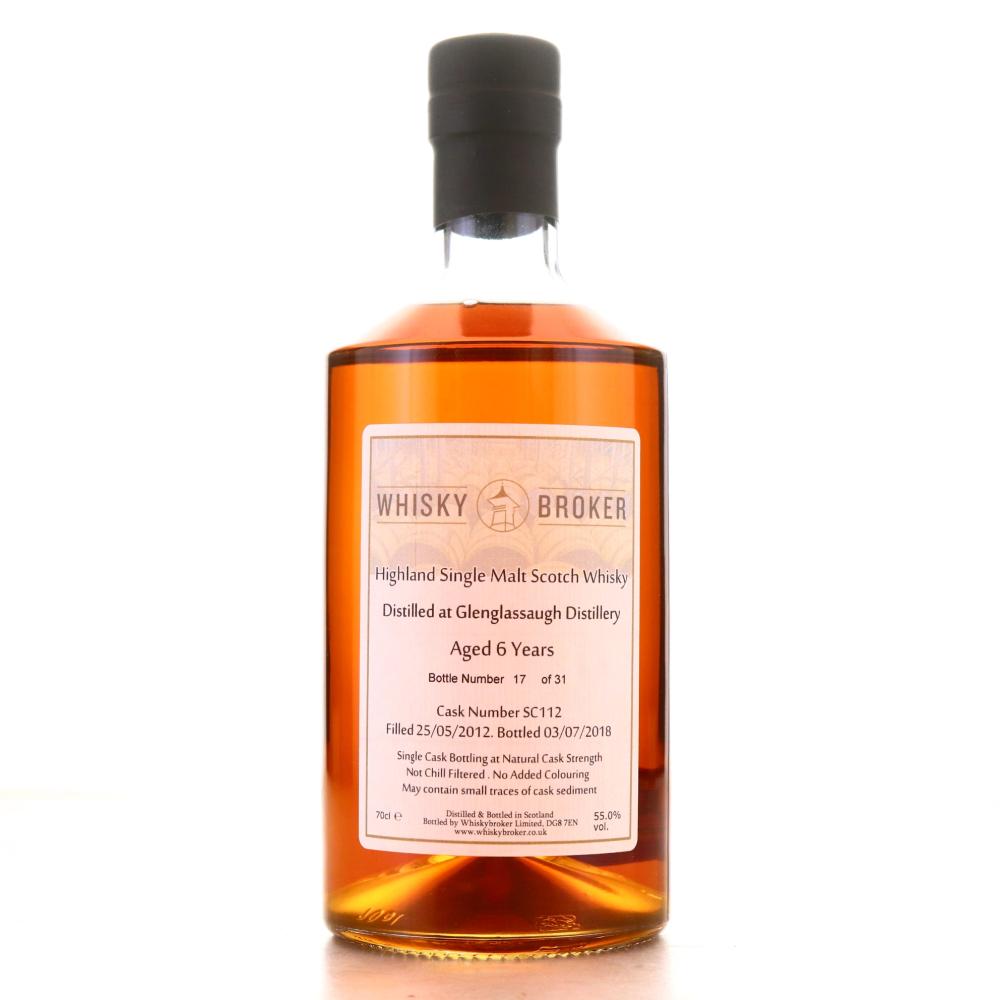 Glenglassaugh 2012 Whisky Broker 6 Year Old