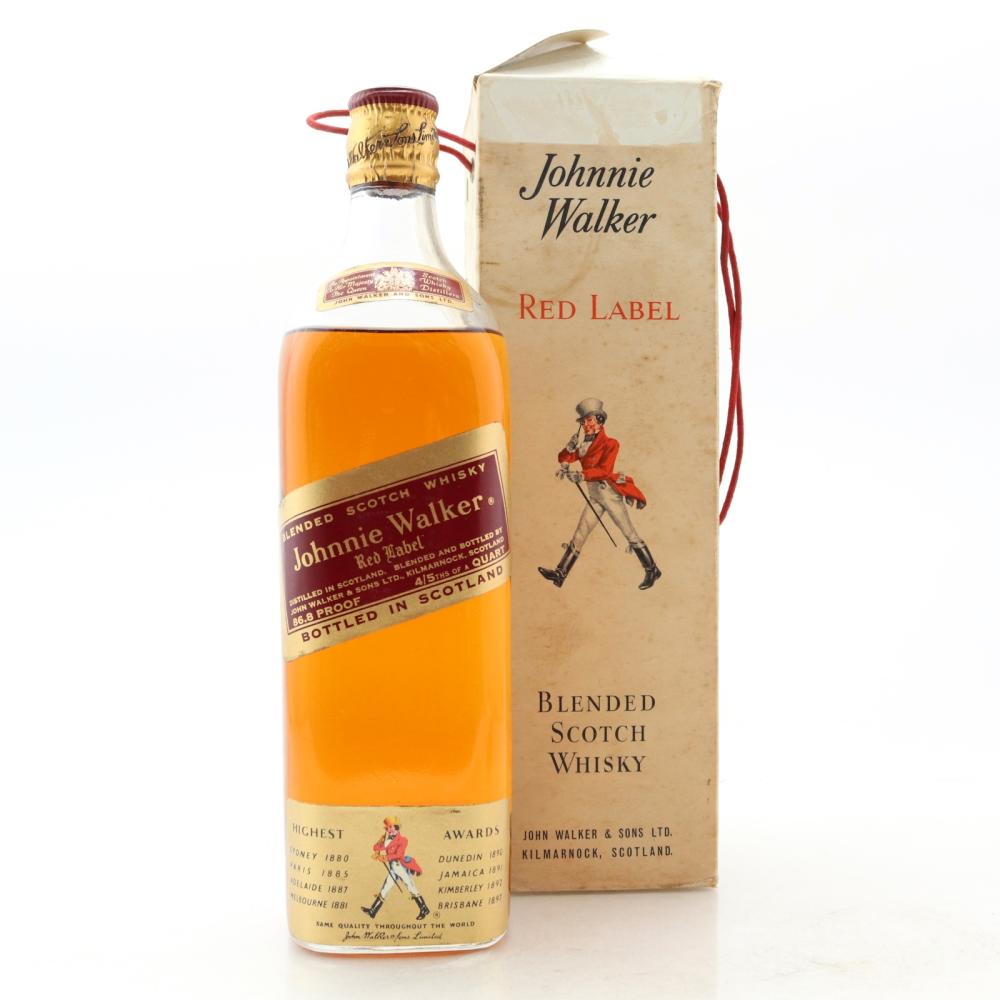 Johnnie Walker Red Label 1950s 