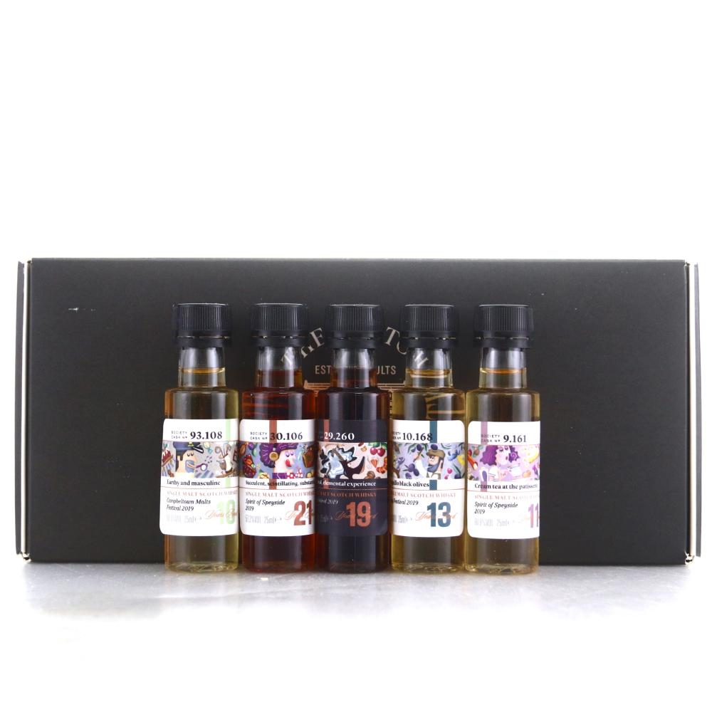 SMWS Feis Ile, Campbeltown, and Spirit of Speyside 2019 Miniatures 5 x 2.5cl