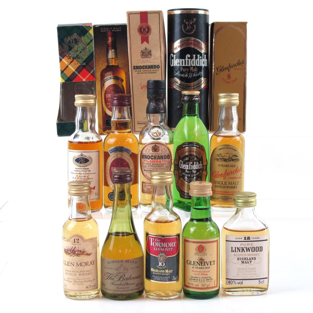 Miscellaneous Speyside Minature Selection 10 x 5cl