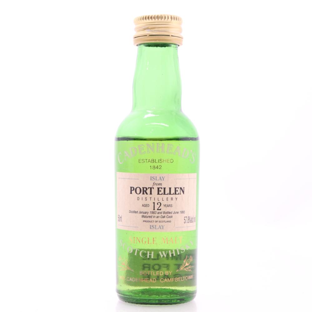 Port Ellen 1983 Cadenhead's 12 Year Old Miniature 5cl