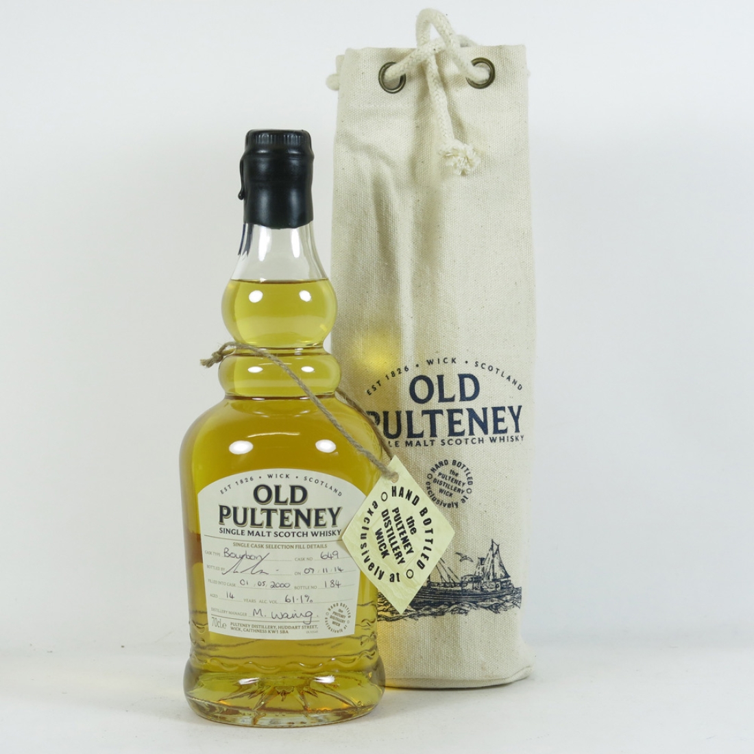 Old Pulteney 2000 Distillery Exclusive 14 Year Old Hand Filled