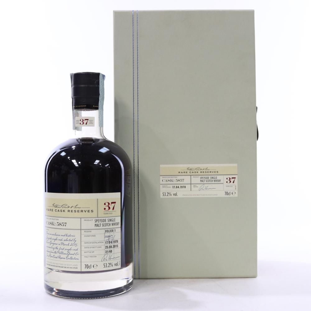 Speyside Single Malt 1978 Rare Cask Reserve 37 Year Old / Velier