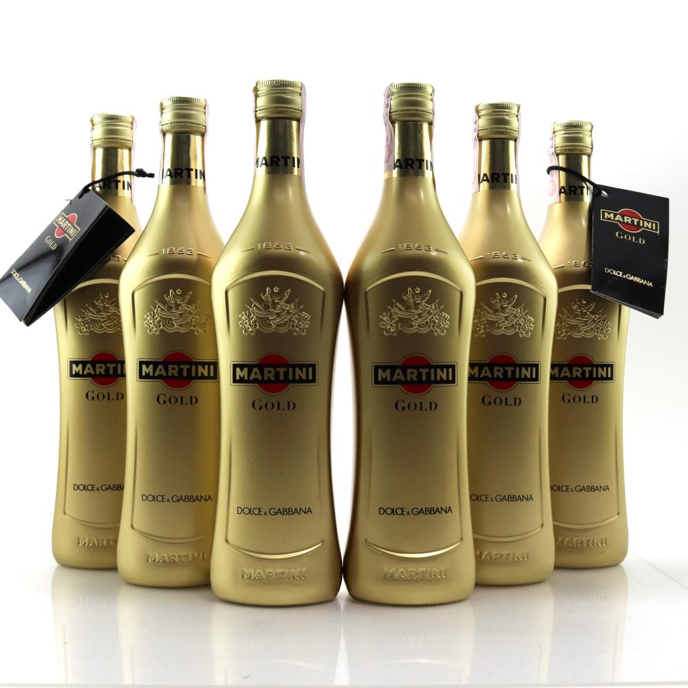 Martini Gold Dolce & Gabbana 6 x 75cl / Case