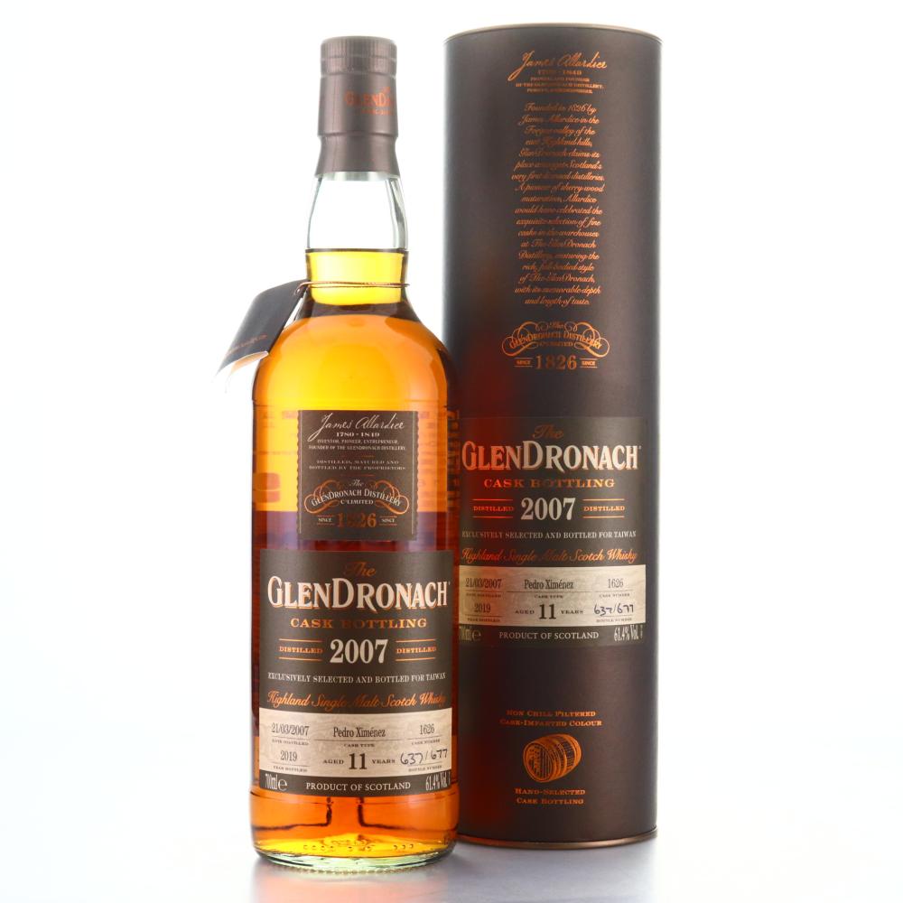 Glendronach 2007 Single PX Cask 11 Year Old #1626 / Taiwan