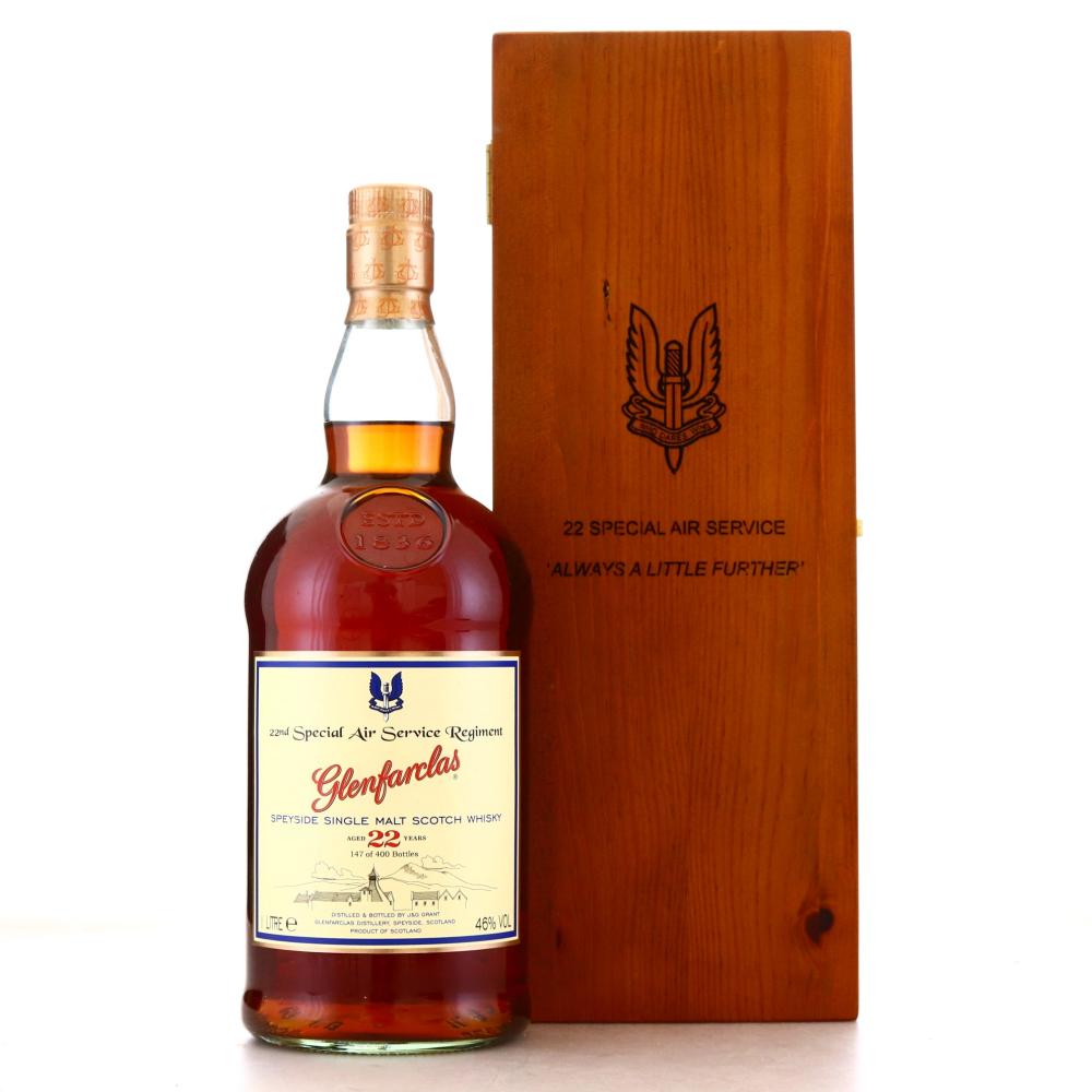 Glenfarclas 22 Year Old 22nd SAS Regiment 1 Litre