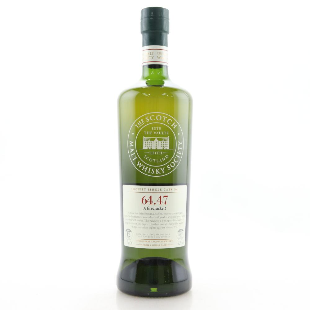 Mannochmore 2001 SMWS 12 Year Old 64.47