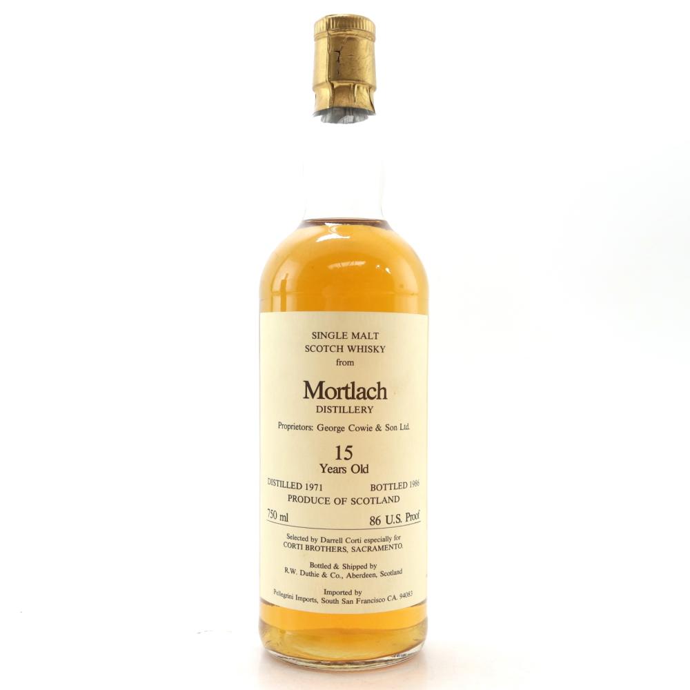 Mortlach 1971 Duthie for Corti 15 Year Old 75cl / US Import