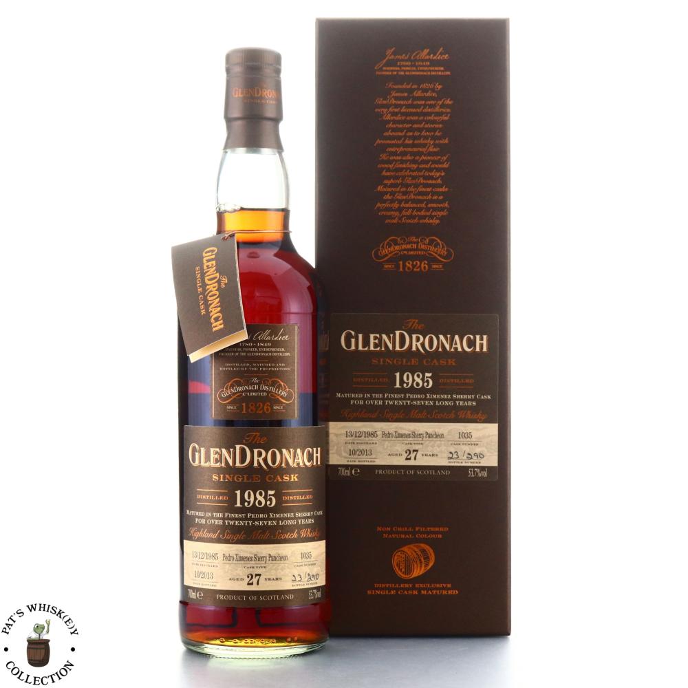 Glendronach 1985 Single PX Cask 27 Year Old #1035 / Batch 9
