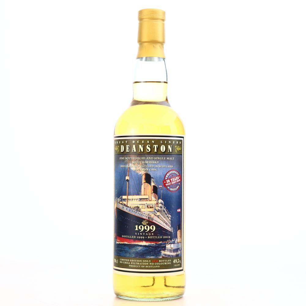 Deanston 1999 Jack Wiebers 20 Year Old 'Great Ocean Liners' / 20th Anniversary Whisky Berlin