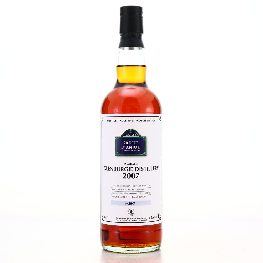 Glenburgie 2007 Signatory Vintage 12 Year Old / LMDW 20 Rue d'Anjou