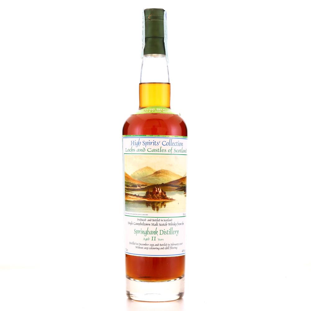 Springbank 1995 High Spirits 11 Year Old / Lochs and Castles