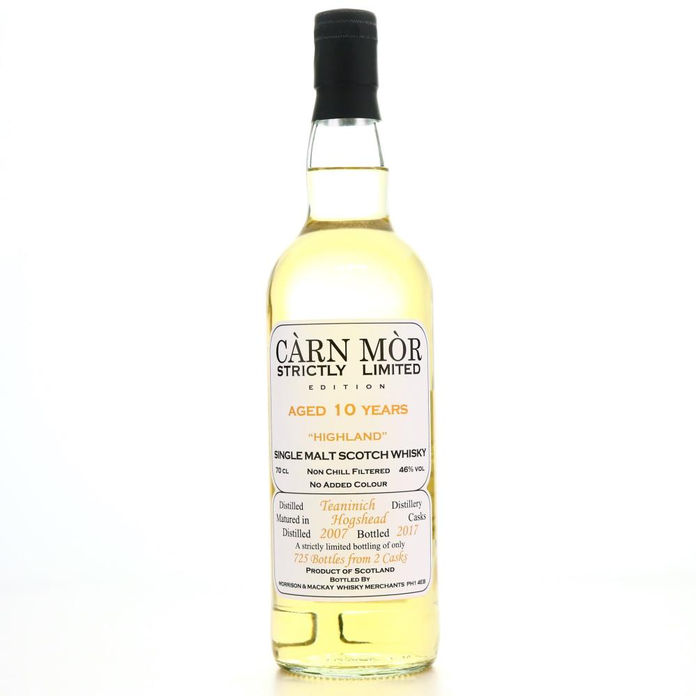 Teaninich 2007 Carn Mor 10 Year Old