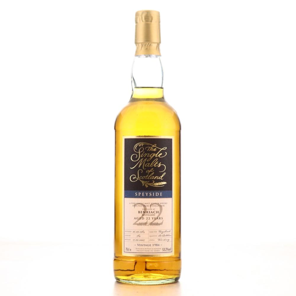 Benriach 1984 Single Malts of Scotland 22 Year Old