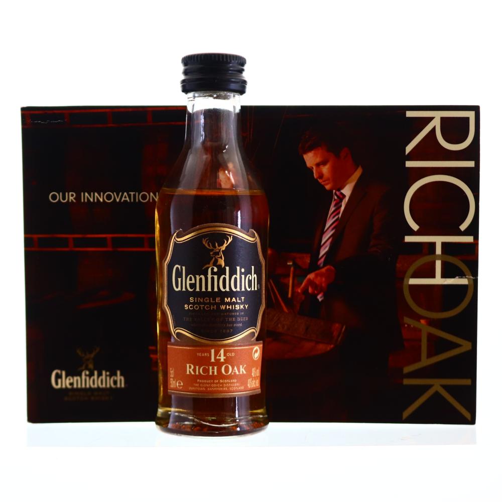 Glenfiddich 14 Year Old Rich Oak Miniature