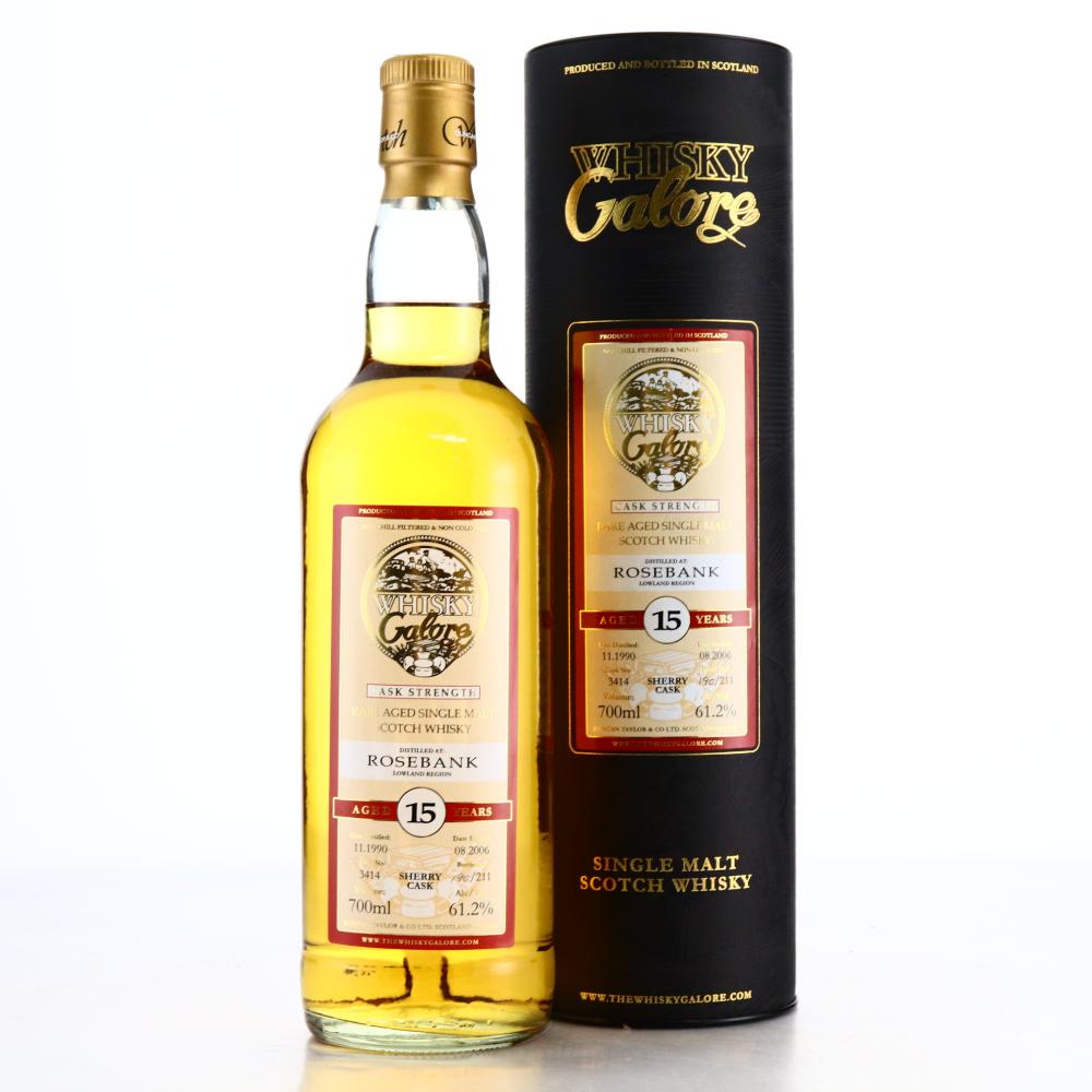 Rosebank 1990 Whisky Galore 15 Year Old