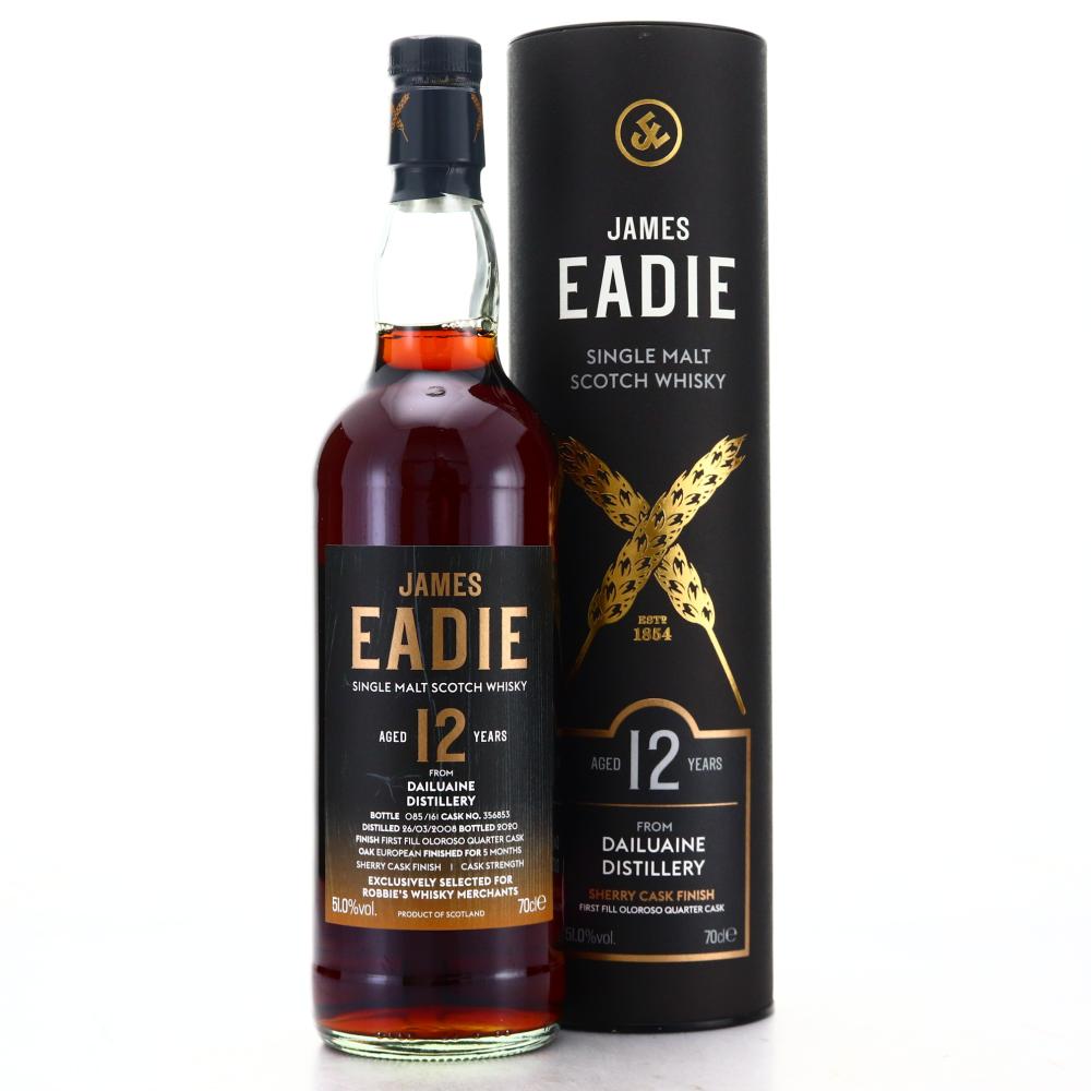 Dailuaine 2008 James Eadie 12 Year Old Sherry Finish / RMW