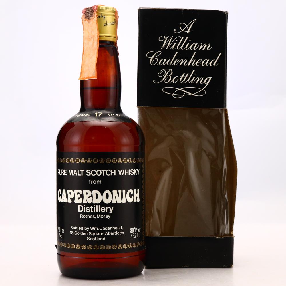 Caperdonich 17 Year Old Cadenhead's 1980s