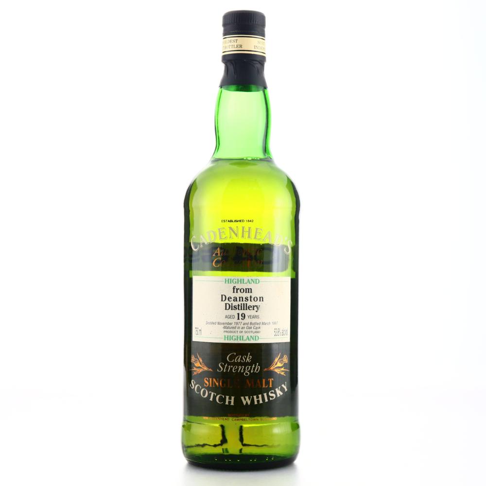 Deanston 1977 Cadenhead's 19 Year Old 75cl / US Import