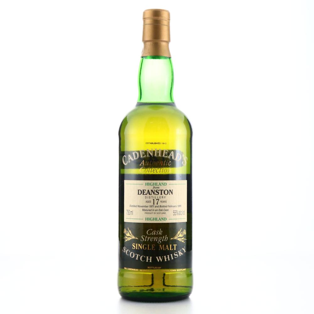 Deanston 1977 Cadenhead's 17 Year Old 75cl / US Import