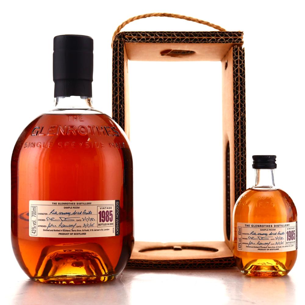 Glenrothes 1985 Vintage with Miniature