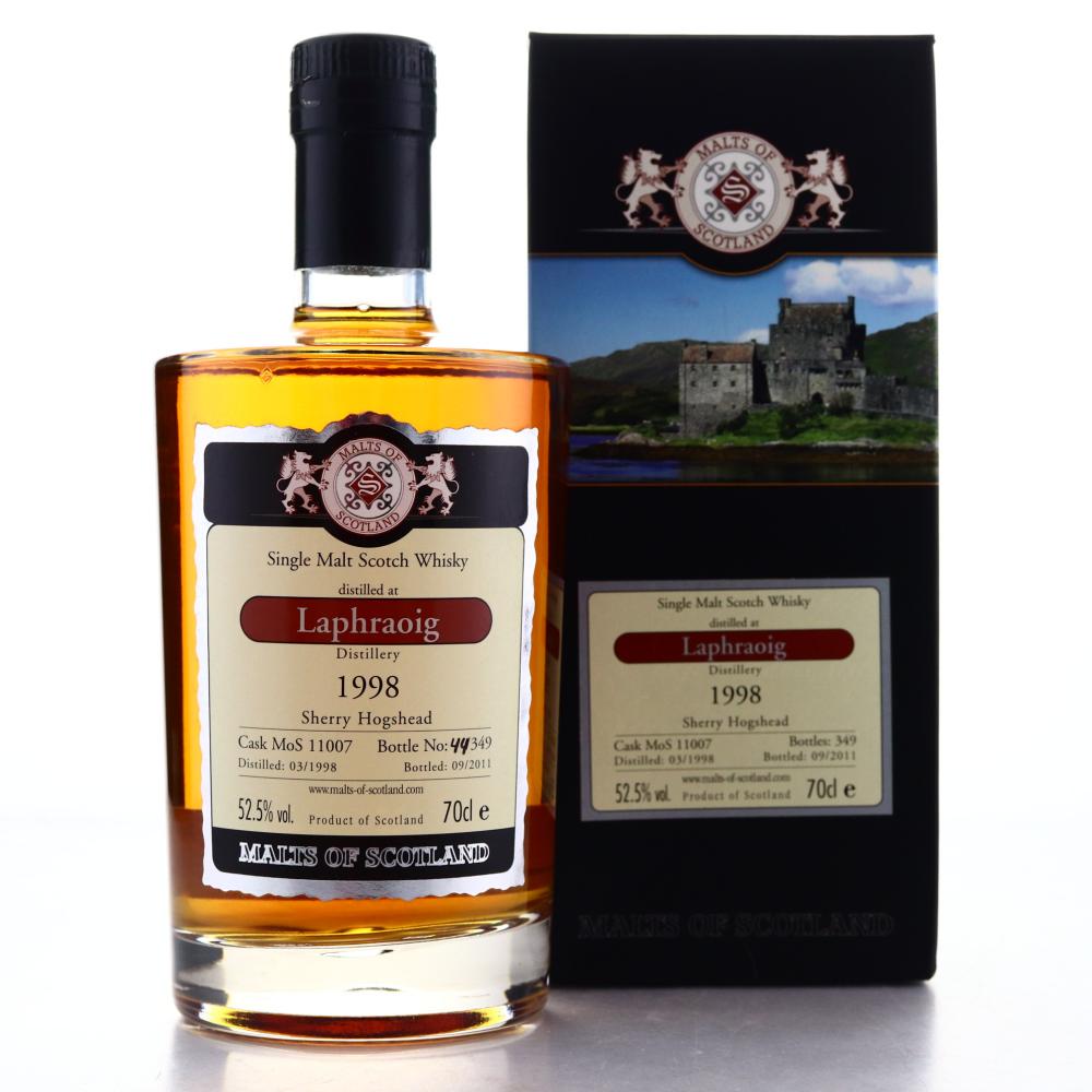 Laphroaig 1998 Malts of Scotland Sherry Hogshead