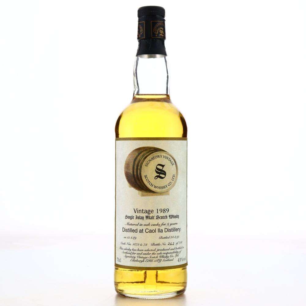 Caol Ila 1989 Signatory Vintage 9 Year Old