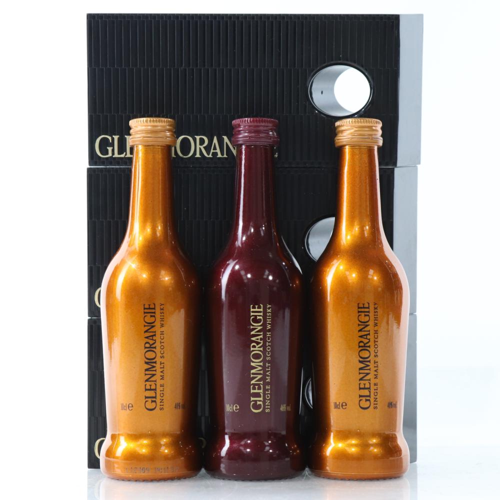 Glenmorangie Lasanta & Original 3 x 10cl / with Balance Plinths