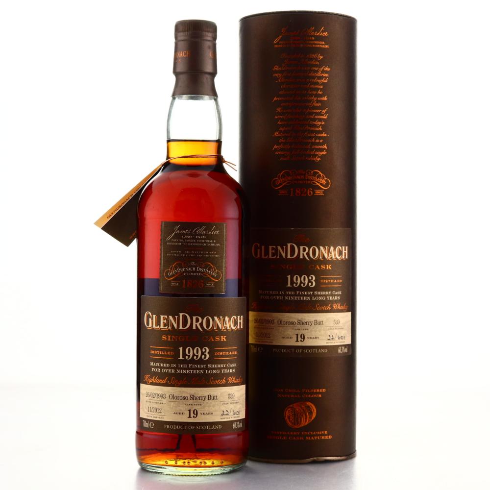 Glendronach 1993 Single Oloroso Cask 19 Year Old #539 / Japanese Exclusive