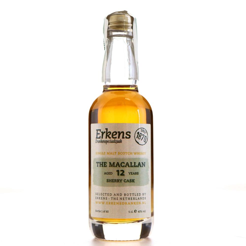 Macallan 12 Year Old Erkens Miniature