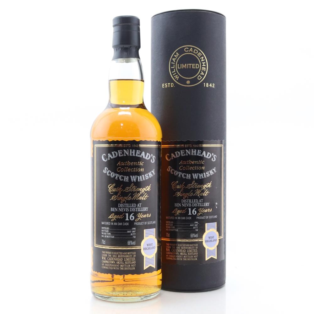 Ben Nevis 1990 Cadenhead's 16 Year Old