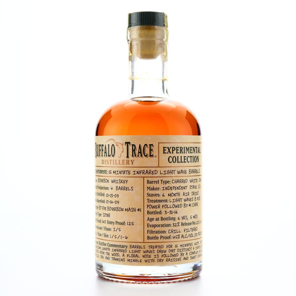 Buffalo Trace 2009 Experimental Collection 6 Year Old 37.5cl / 15 Minute Infrared Light Wave Barrels