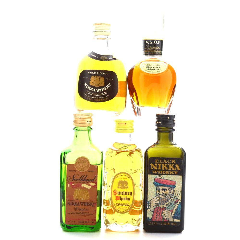 Nikka & Suntory Miniature x 5