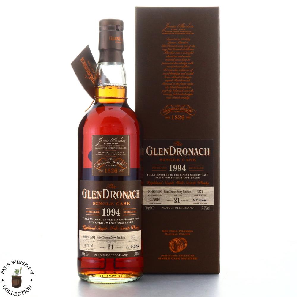 Glendronach 1994 Single PX Cask 21 Year Old  #3274 / Batch 13