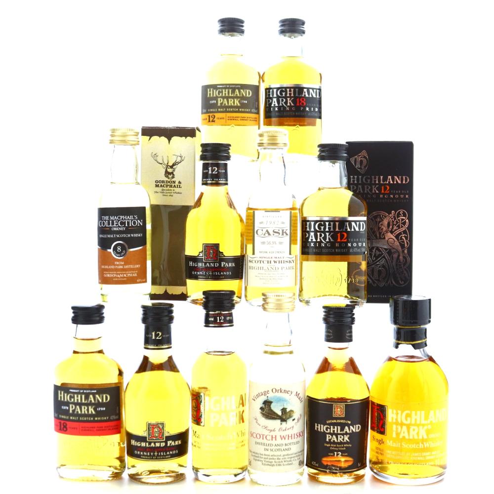 Highland Park Miniature x 12
