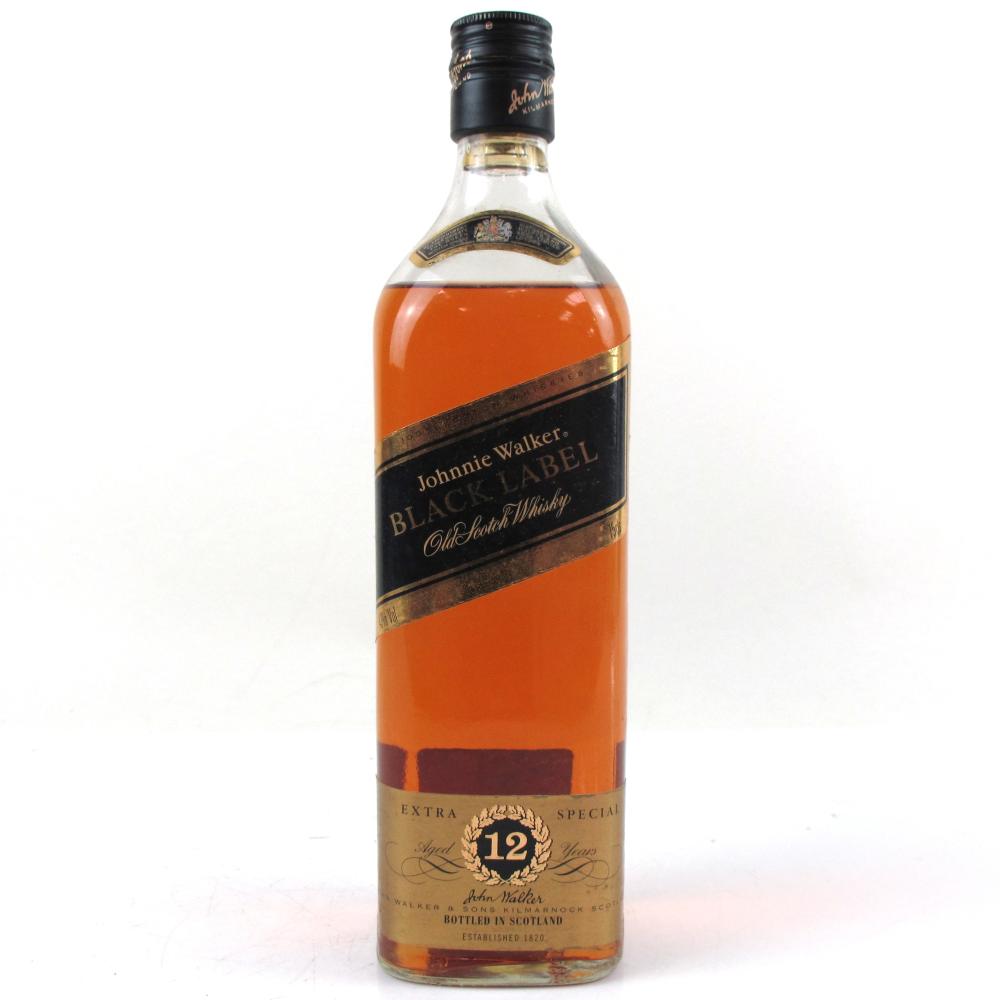 Johnnie Walker 12 Year Old Black Label 1980s