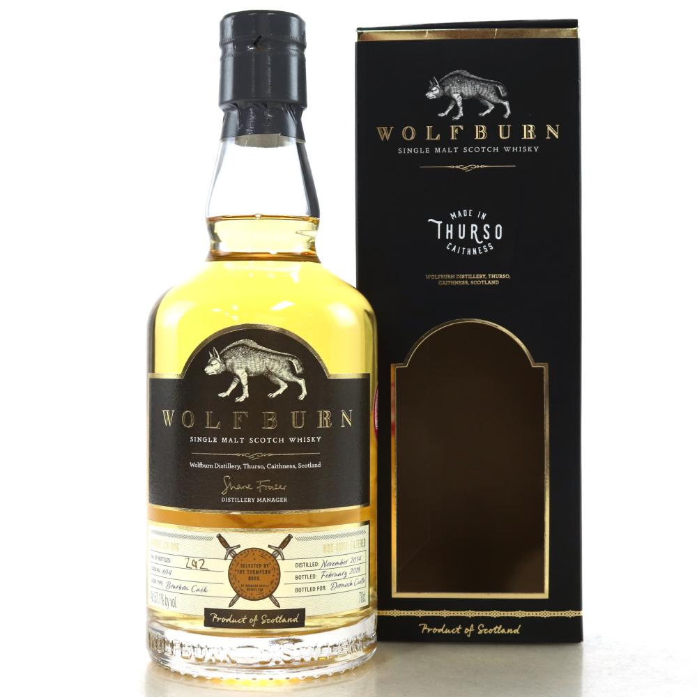 Wolfburn 2014 Private Bottling / Dornoch Castle Whisky Bar 18th Anniversary