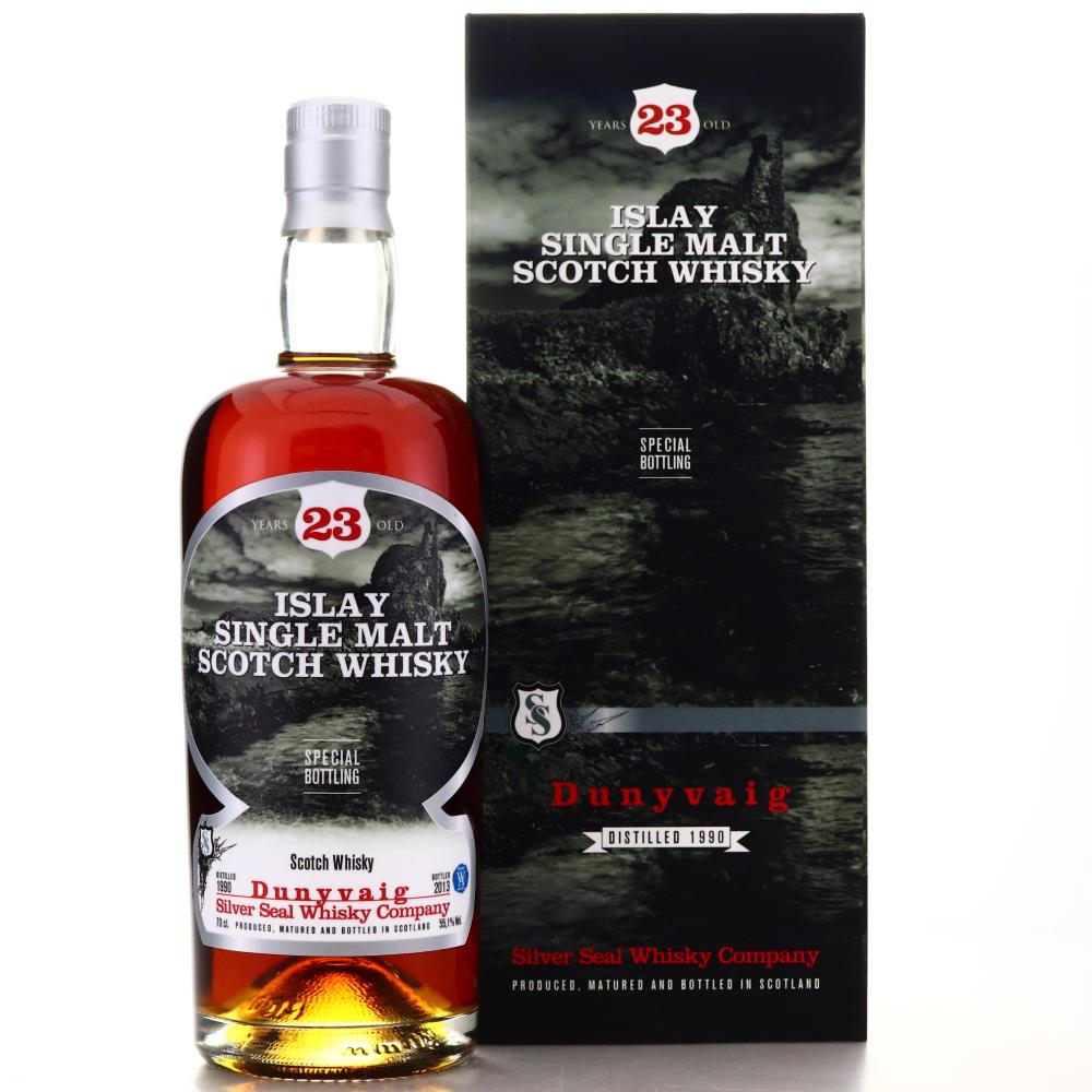Dunyvaig 1990 Silver Seal 23 Year Old Islay Single Malt