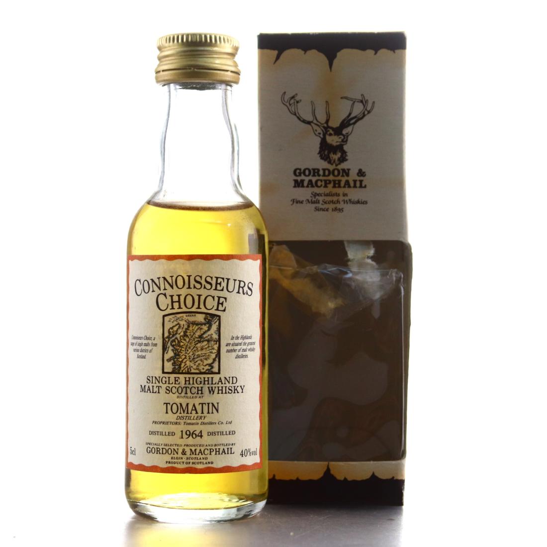 Tomatin 1964 Gordon and MacPhail Miniature 