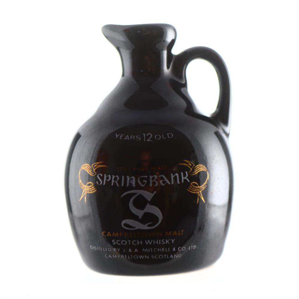 Springbank 12 Year Old Miniature Decanter