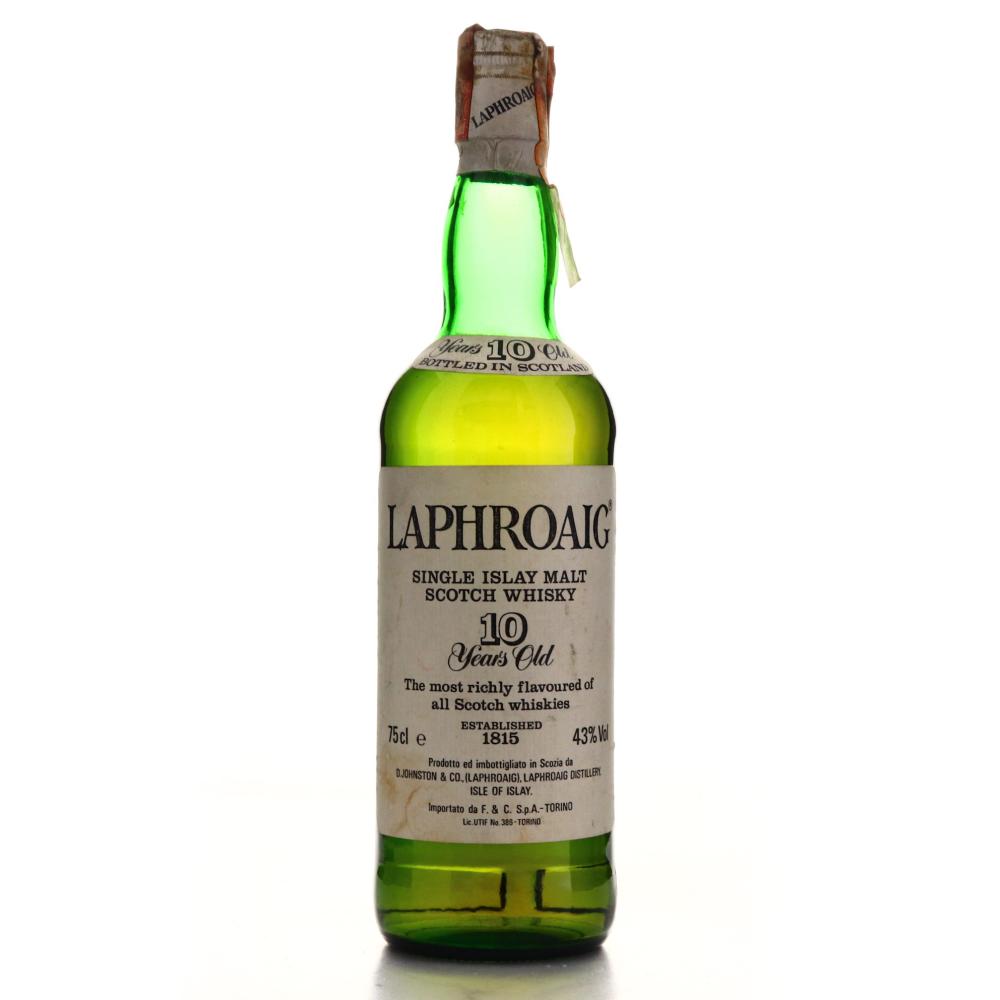 Laphroaig 10 Year Old Pre-Royal Warrant / F&C Import