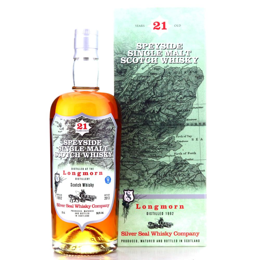 Longmorn 1992 Silver Seal 21 Year Old